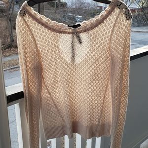 🔥Free People Embellished neck sweater